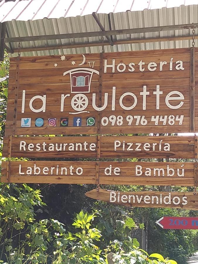 Hosteria La Roulotte - Mindo Eksteriør billede